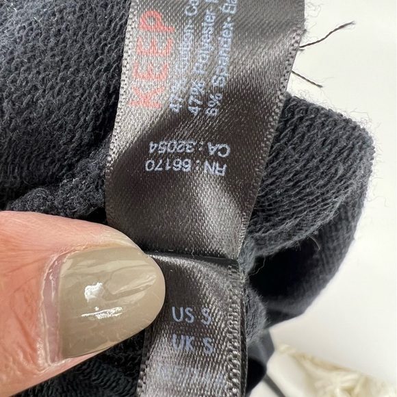 ✅ FREE PEOPLE FP MOVEMENT Sunny Skinny Sweatpants JOGGER SIZE SMALL BLACK - Picture 5 of 9